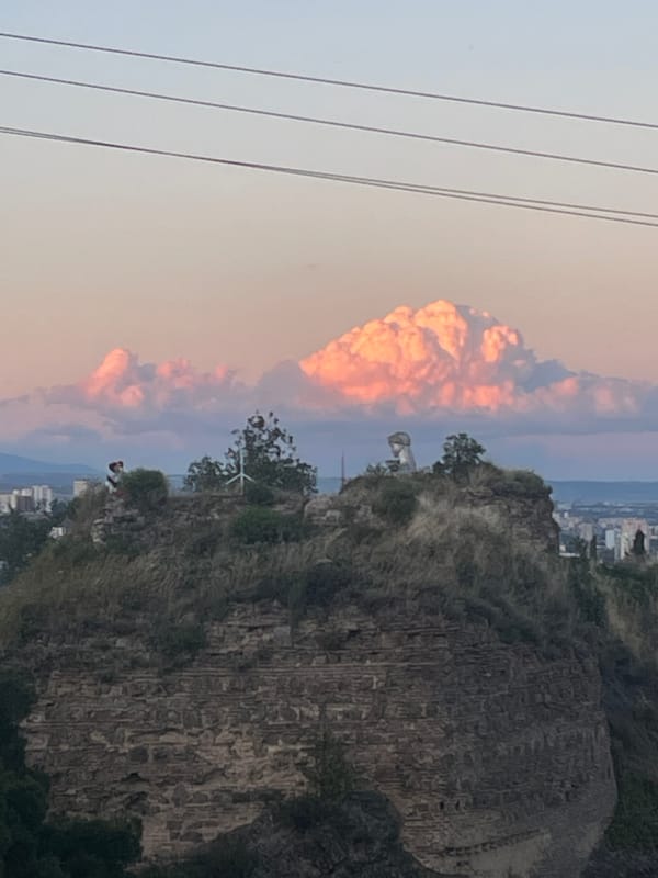 Tbilisi at dusk, from clifftop panoramas to street-level details