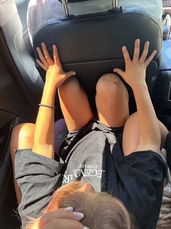 Family car journey documented in Kunje, Montenegro