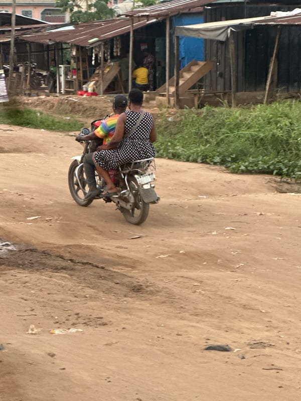 Two people on motorcycle observed in Umuode, Nigeria