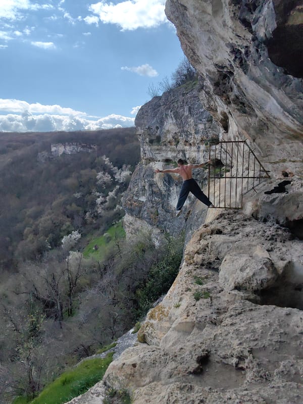 Man operates drone from elevated platform in Shumen, Bulgaria