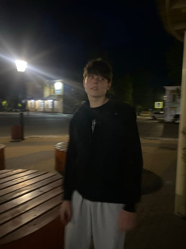 Young people documented in nighttime urban scenes over two hours