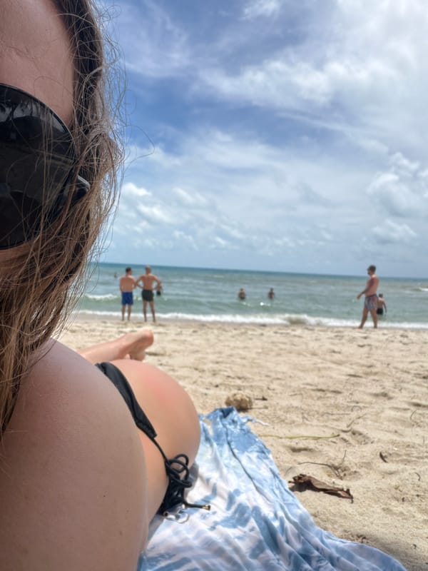 Early morning beach life documented in Thailand