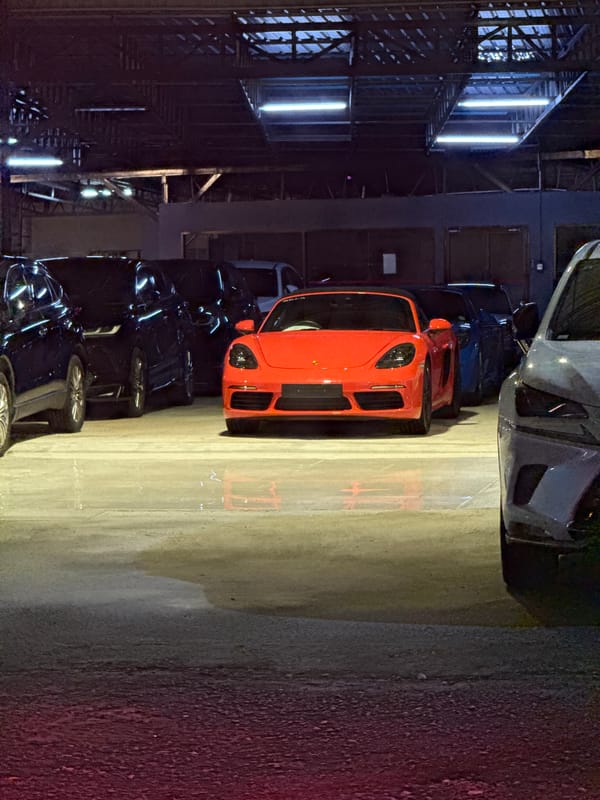 Kuala Lumpur witness captures garage sports car, restaurant scenes