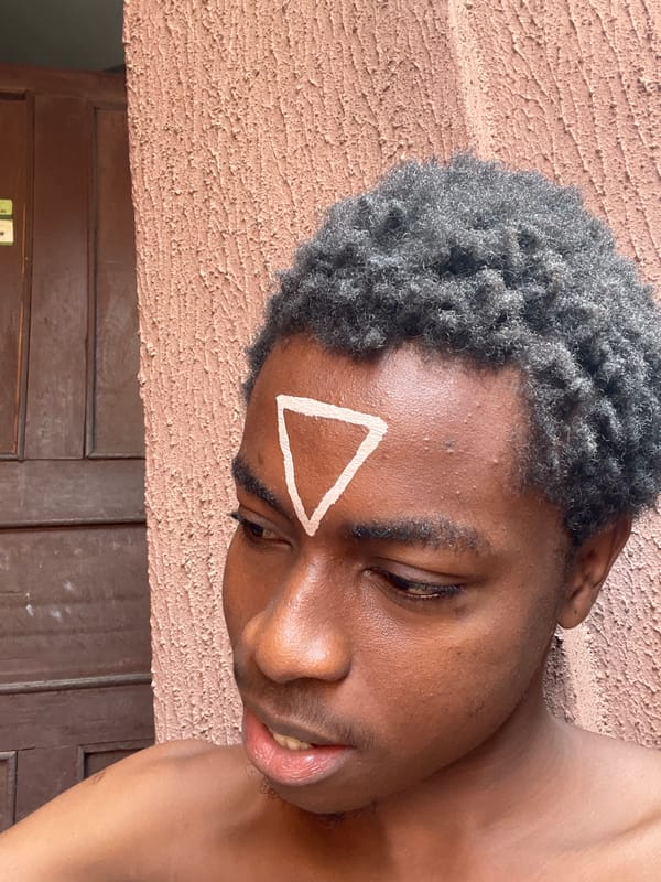 Morning face painting session documented in Nkpor, Nigeria