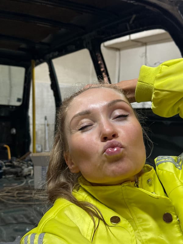 Family car restoration project underway in Perm garage