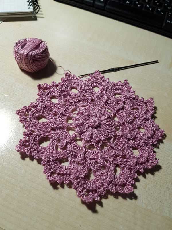 Crafting session: crocheting and wood carving in Saint Petersburg