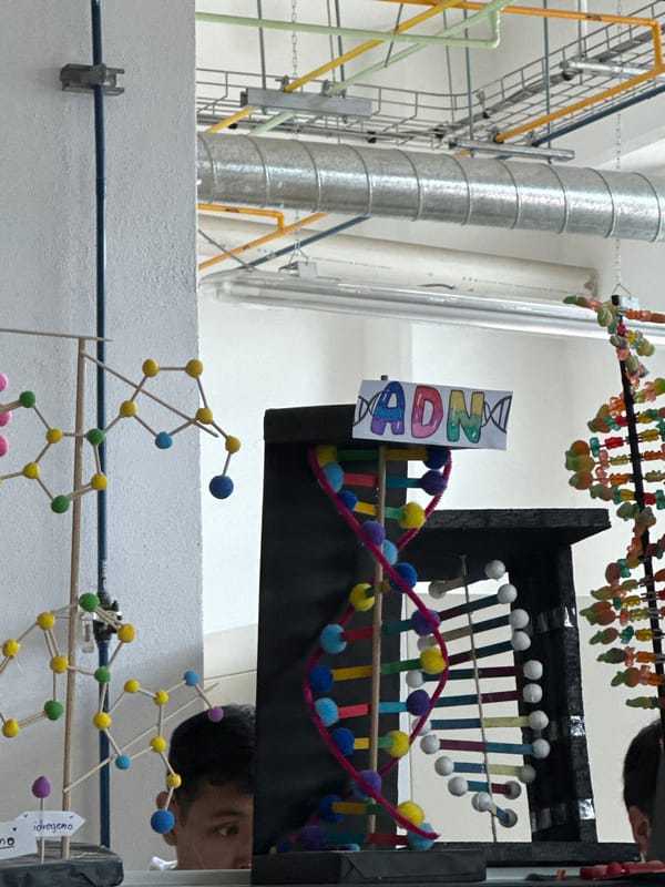 Laboratory researchers conduct DNA experiments with scientific equipment