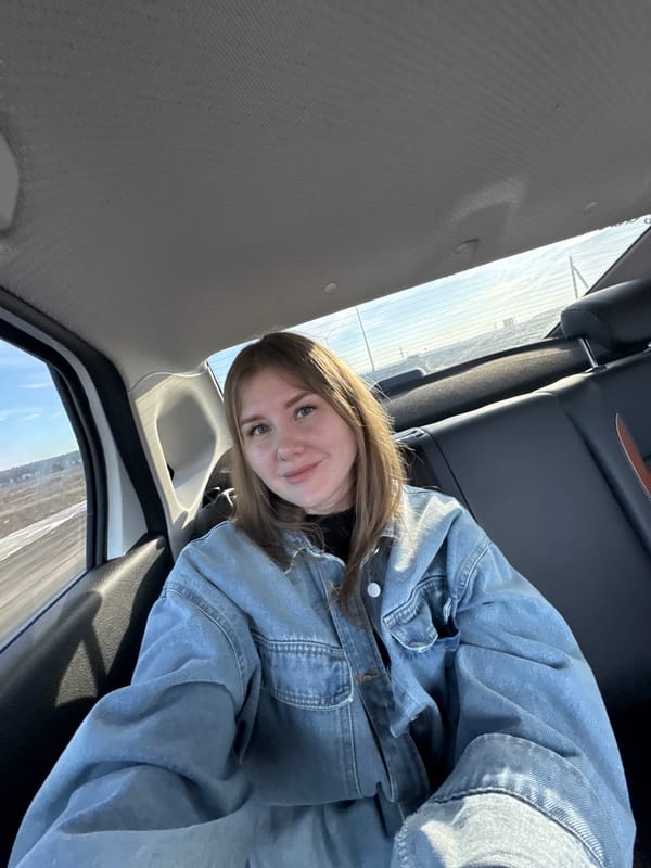 Woman in denim jacket spotted in vehicle near Perm