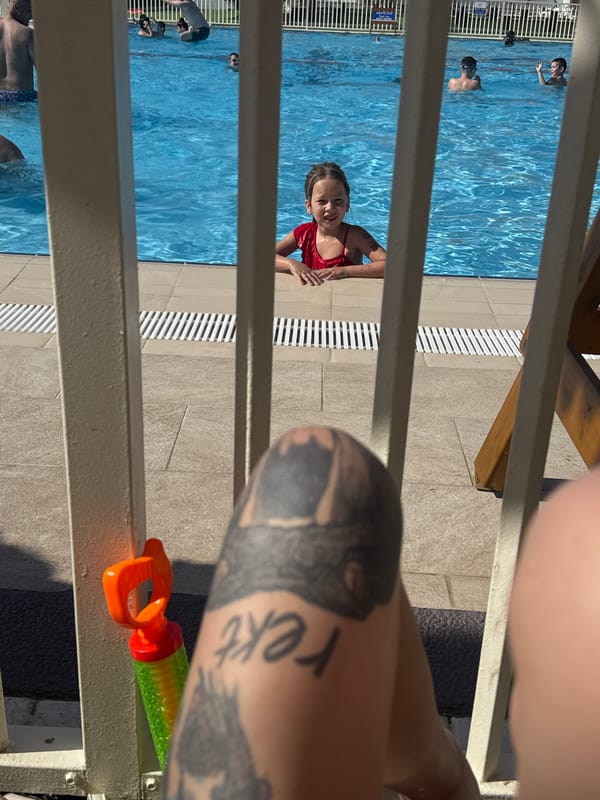 Children enjoy sunny pool day in Bat Yam