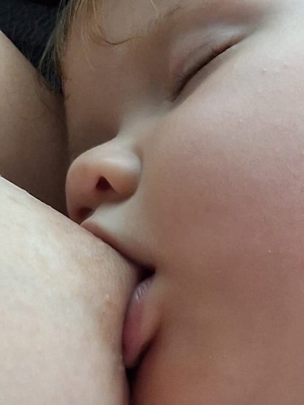 Quiet morning moments with a newborn in Semey, Kazakhstan