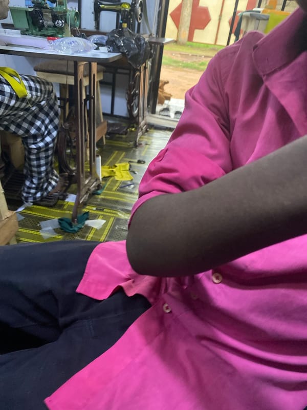 Tailor workshop documentation in Jalingo, Nigeria