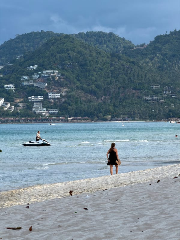Lazy beach morning on Ko Samui, Thailand