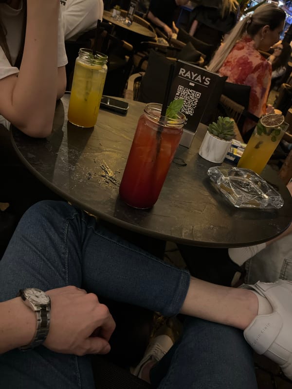 Two patrons spotted at RAYA'S bar in Plovdiv