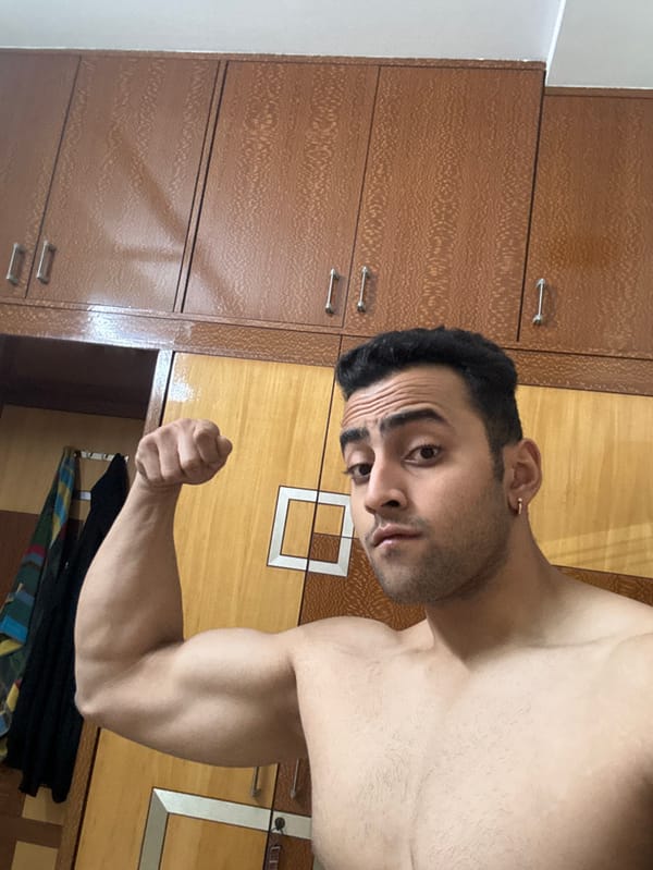 Late-night selfie session captured in Kolkata home