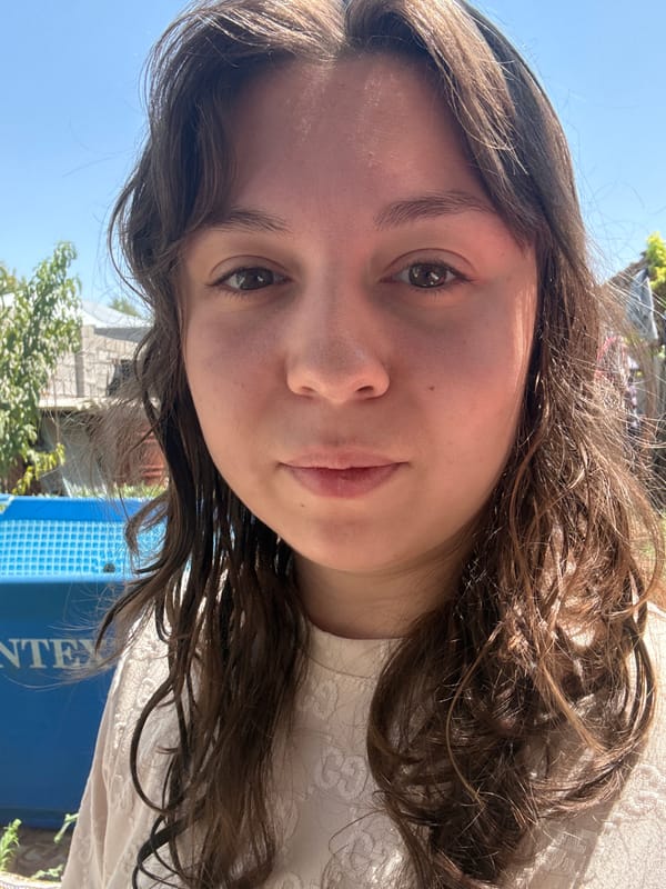 Backyard summer day in Shymkent — pool, snacks, and downtime