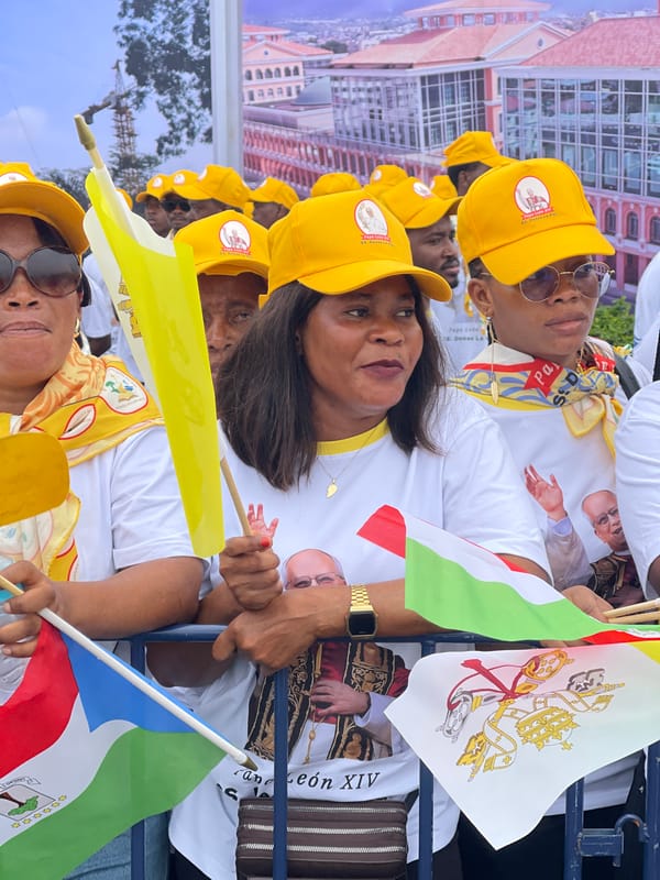 Religious gathering draws women attendees in Malabo, Equatorial Guinea