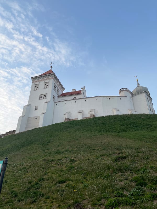 Historic castle, church, and waterways documented in scenic area