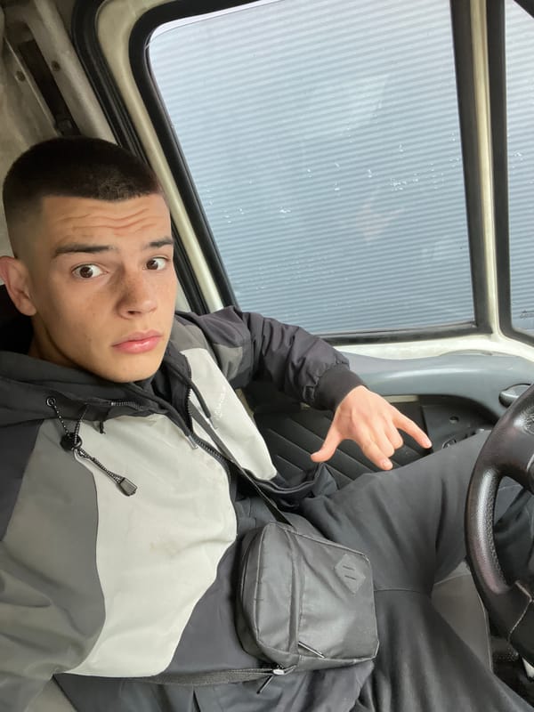 Young driver spotted in vehicle in Sopot, Bulgaria