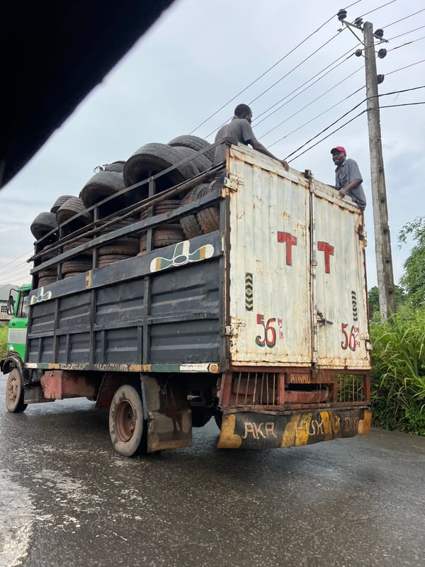 Rainy morning keeps Nkpor's streets and markets moving