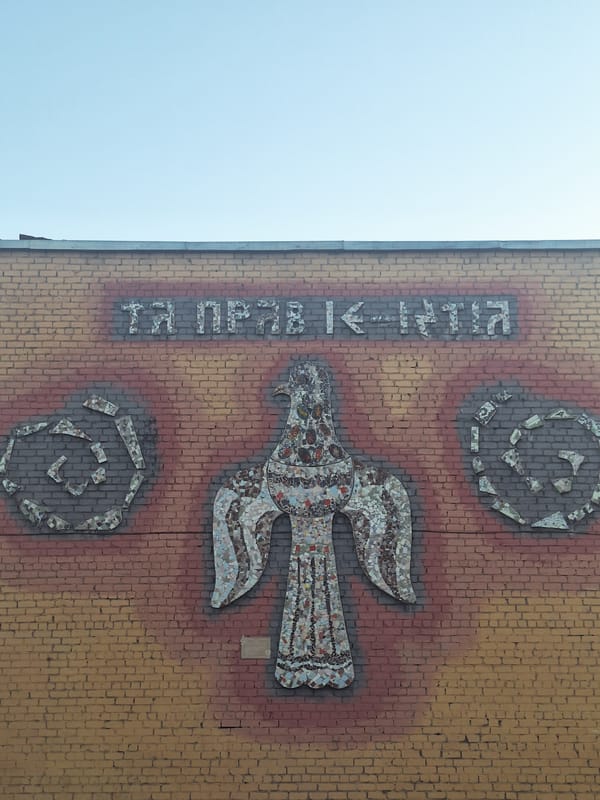Urban art installations documented across unknown city locations