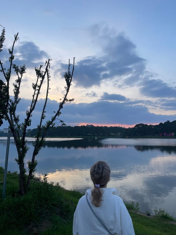 Lakeside moments captured by visitors in Da Lat, Vietnam