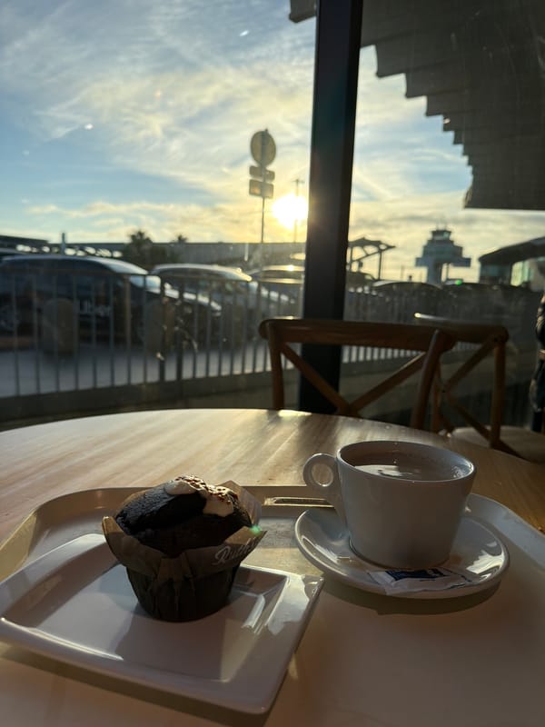 Morning breakfast scene captured in Manises, Spain cafe