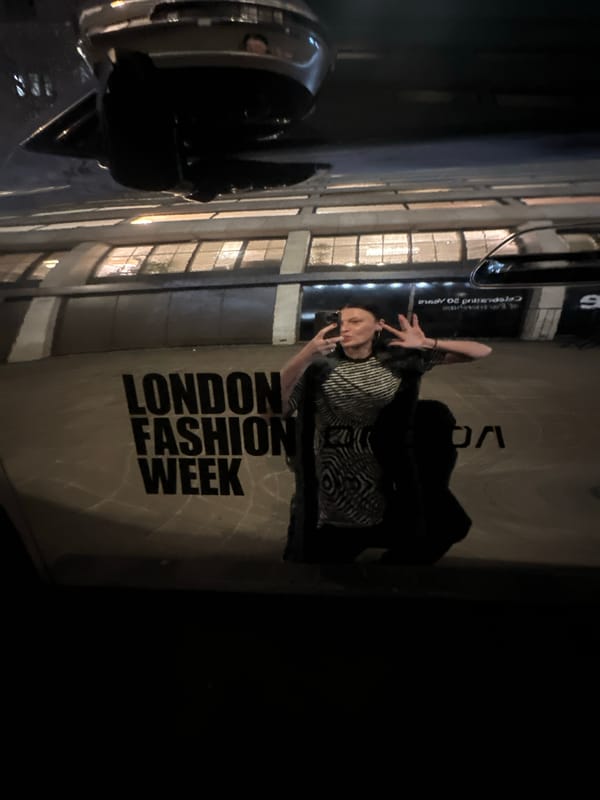 London Fashion Week evening brings pub gatherings and street celebrations