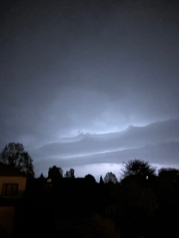Intense lightning storm hits Carnikava Latvia every two seconds