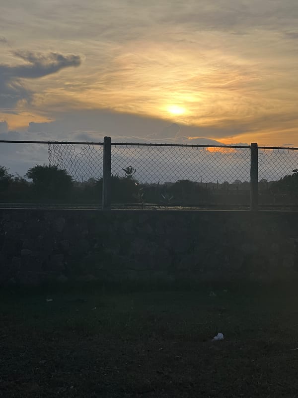 Sunset observed displaying warm hues over Ulla, Sri Lanka