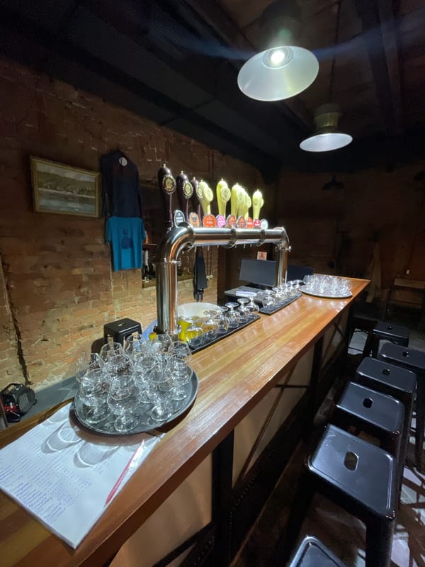 Bar interior documented in Krasnoyarsk, Russia