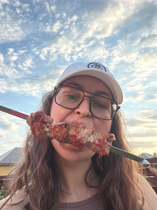 Family barbecue and playground gathering in Chaikovsky, Russia