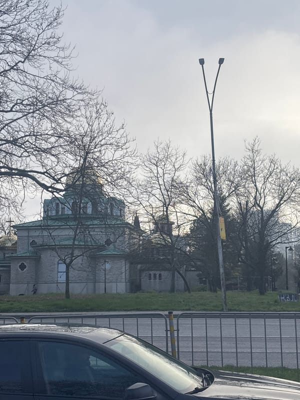 Construction work underway at gothic building in Burgas