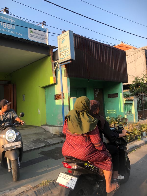 Everyday street life across three East Java neighborhoods