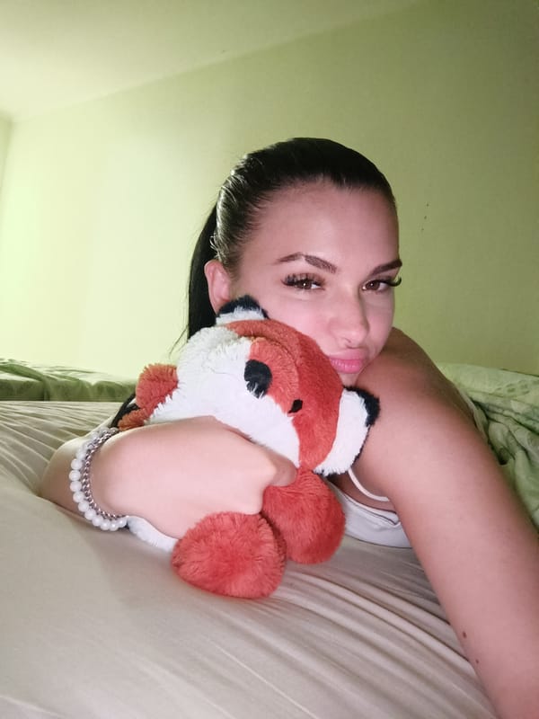 Casual indoor moments: relaxing and taking a selfie