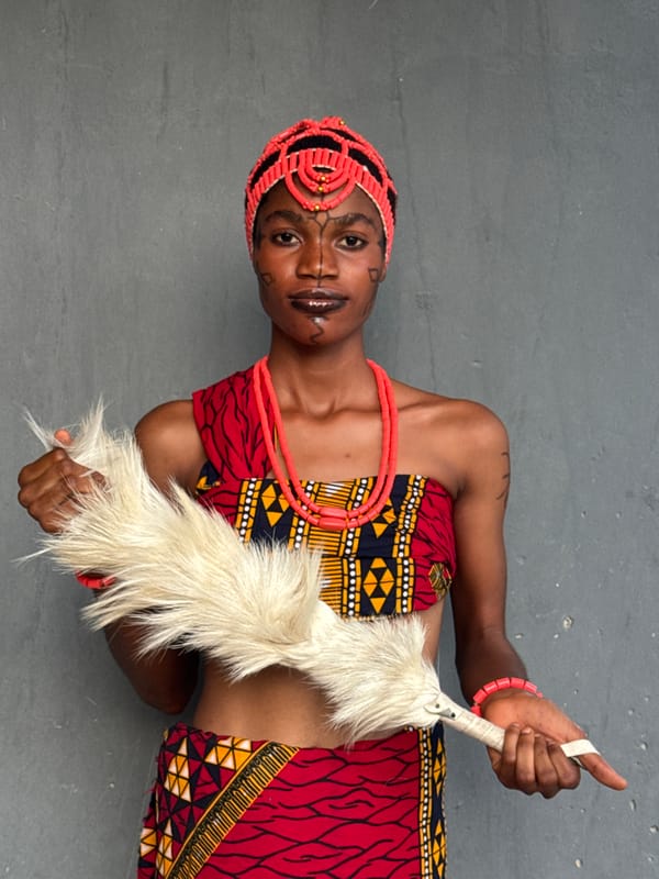 Traditional Nigerian Portrait Session Captured in Badagry