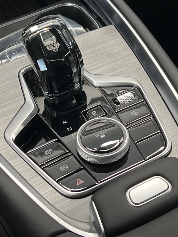 Luxury vehicle interior documented in Izhevsk, Russia