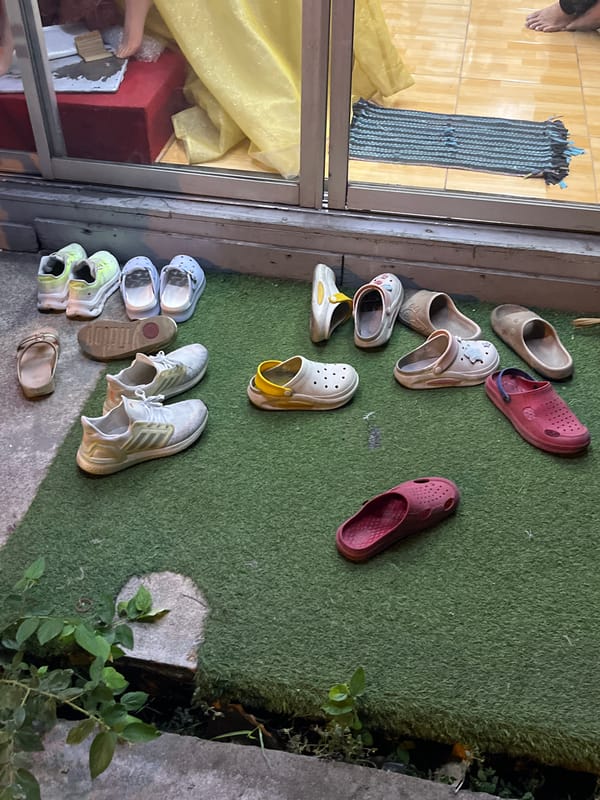 Commercial district activity documented in Samrong Nuea, Thailand