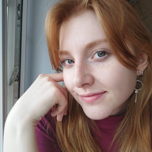 Woman takes morning selfies in Yekaterinburg apartment