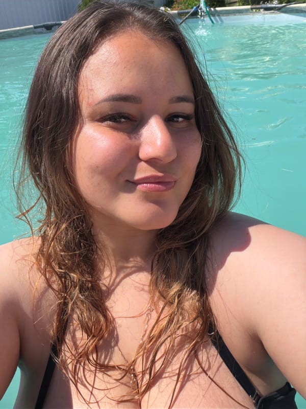 Summer morning in Noviy — poolside and garden scenes