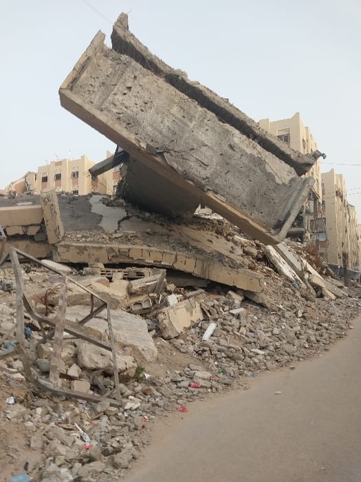 Extensive urban destruction documented across Khan Yunis, Palestinian Territory