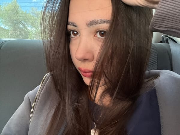 Woman photographed upside down in car backseat in Yerevan