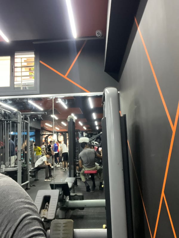 Gym workouts and residential moments documented in M'Diq, Morocco