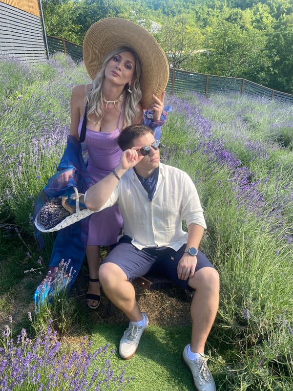 Afternoon in a lavender field, Verkhneye Uchdere