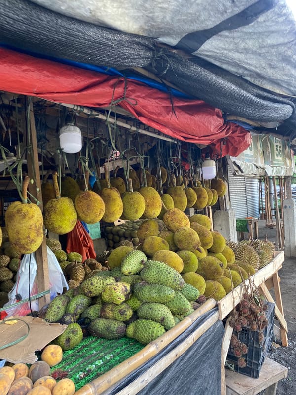 Street-level scenes from a busy Davao City neighborhood