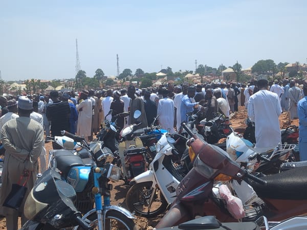 Large communal gathering draws men to Sardauna, Nigeria