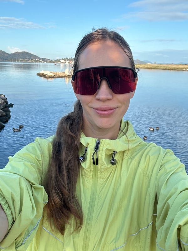 Morning waterfront scenes with birds and pedestrians in Fethiye