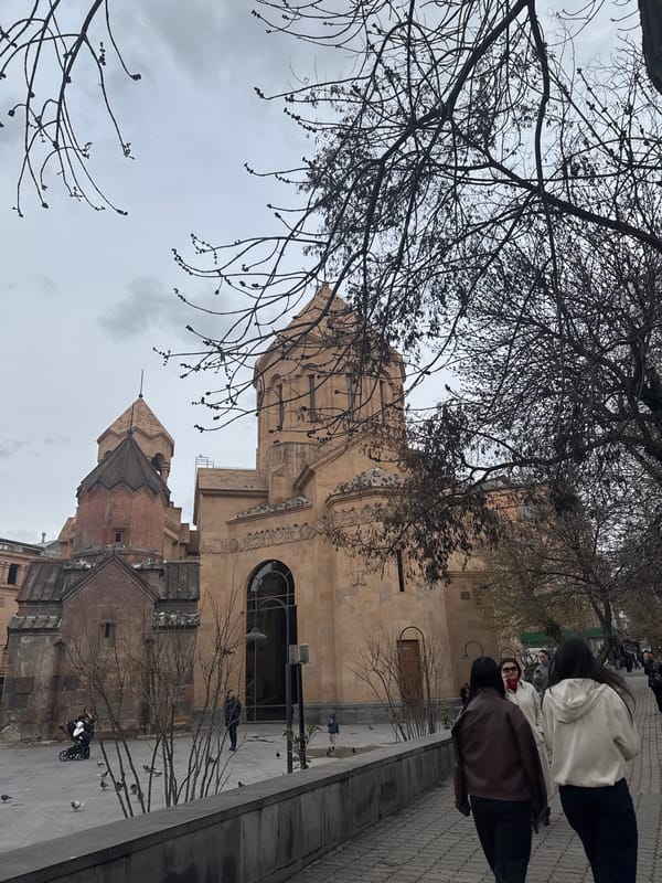 Morning street life captured across Yerevan, Armenia