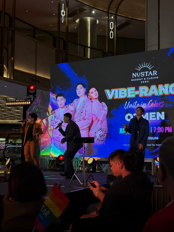 Live concert at NuStar Resort & Casino Cebu's VIBE-RANCE event