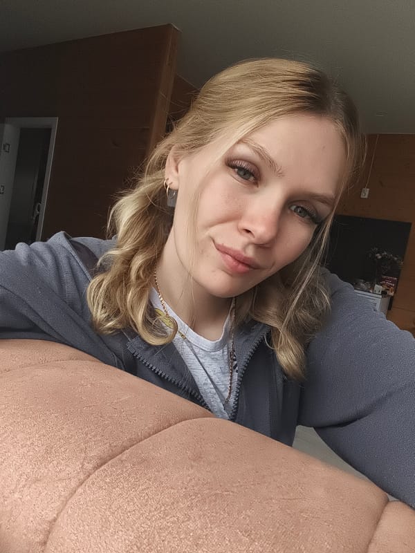 Morning domestic moments captured in Russian household