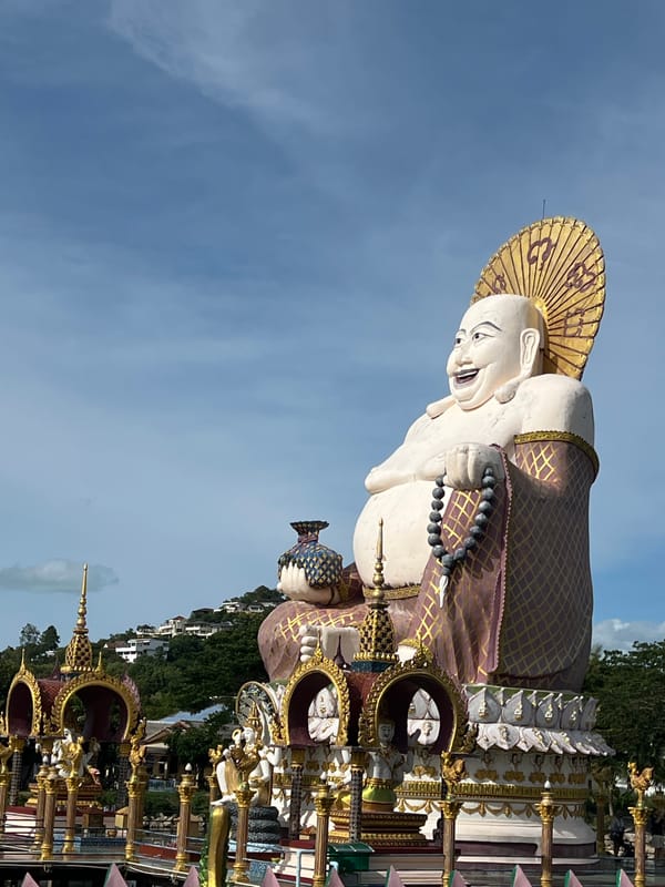 Morning at Ko Samui's Big Buddha temple complex